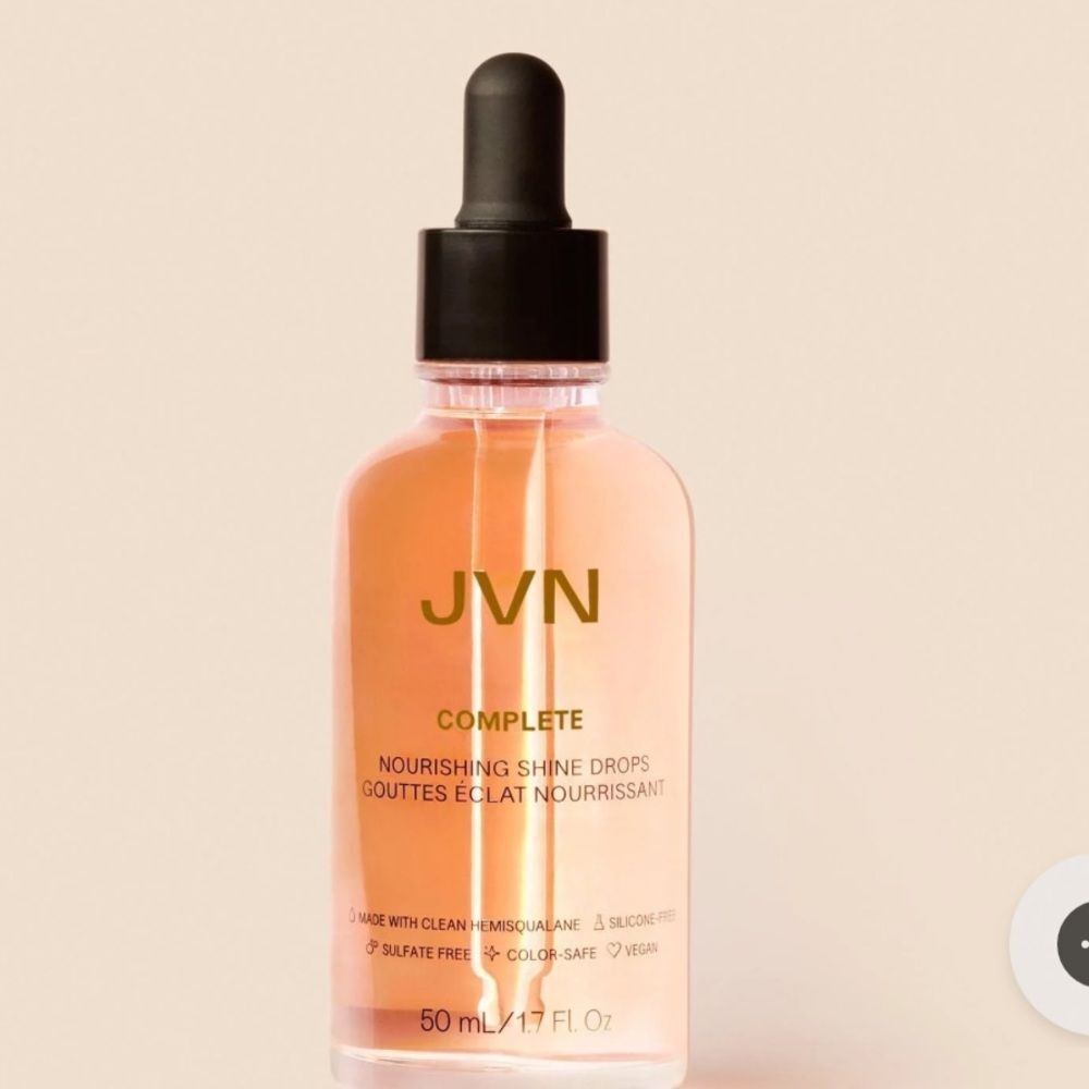 JVN Complete Nourishing Shine Drops instant shine for all hair types weightless